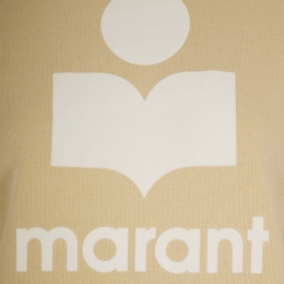 ◆당일◆26SS 밀리니 MILLYNY 벨벳 로고 맨투맨 라이트오크 SW0160FA D1M04E 10LC