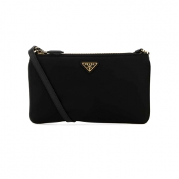 ◆당일◆26SS 삼각로고 리나일론 파우치 숄더백 블랙 1NE545 2C05 F0002