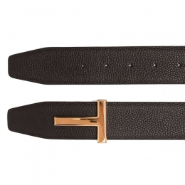 ◆당일◆24SS 금장 T 로고 버클 벨트 브라운/블랙 TB178T LCL236 C7906