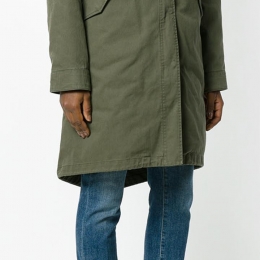 ◆11주년◆폭스퍼 레이어 패딩 자켓 카키 8WFM01393 R06X B0100