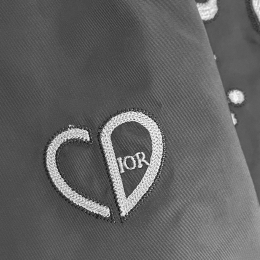 ◆당일◆22FW 아틀리에 백로고 자수 후드 자켓 다크그레이 033C313G5457 888