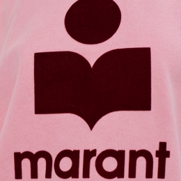 ◆당일◆26SS 모비 MOBY 벨벳 로고 맨투맨 버블검/버건디 SW0003FA D1M04E BGBY