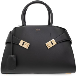 ◆당일◆25FW 허그 미디움 탑핸들 토트&숄더백 블랙 21-5608 0766758