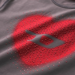 ◆당일◆26SS 하트 로고 언큐티즈 슬림핏 반팔 그레이 A20980 0QHHA 96I