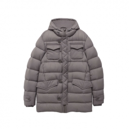 ◆당일◆25FW 레스키모 LESKIMO 후드 패딩자켓 그레이 PI004ULE 12456Z 9406