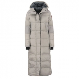 ◆당일◆22FW 알리스톤 ALLISTON 로고 패치 롱 패딩 자켓 그레이 5088L 439