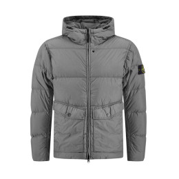 ◆당일◆25FW 가먼트다이 크링클랩스 후드 패딩자켓 그레이 K2S15 4100011 S0A23 V006B