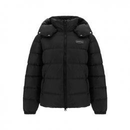 ◆당일◆아프리카 APRICA 로고 패치 패딩 자켓 블랙 VUDJ20235K0001 BKS