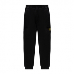 ◆당일◆25FW 와펜 패치 오가닉 코튼 루즈핏 조거팬츠 블랙 K2S15 3100009 S0184 V0129