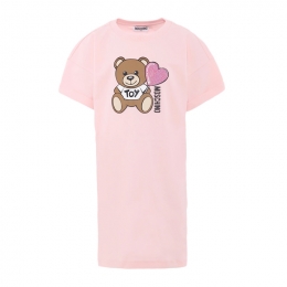 ◆키즈◆키즈 테디베어 로고 원피스 핑크 HDV0G9 LAA40 50209