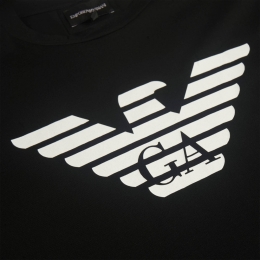 ◆당일◆25SS 로고 프린팅 티셔츠 블랙 8N1TN5 1JPZZ0 0022