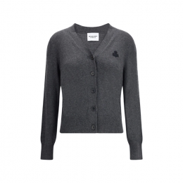 ◆당일◆26SS 카리나 KARINA 로고 가디건 앤트러사이트 그레이 CA0104FA C1L17E 02AN