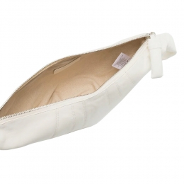 ◆13주년◆스몰 크루아상 숄더백 화이트 BG253 LL095 000