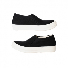 ◆15주년◆여성 슬립온 스니커즈 블랙 DS17F2803 CV 91