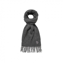 ◆당일◆26SS 지브라 로고 패치 울 머플러 다크그레이 M1A 150K PZEBRA 76