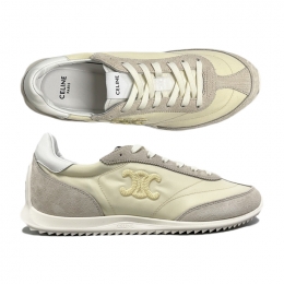 ◆당일◆25FW 여성 레이서 로우탑 스니커즈 바닐라 364365190C 01VA