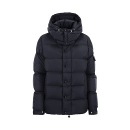 ◆당일◆25FW 마야 MAYA 70 로고 패치 패딩자켓 네이비 1A002 05 53333 776