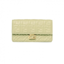 ◆당일◆26SS FF 로고 바게트 체인 월렛 숄더&크로스백 그린 8M0498 AAJD F1AST