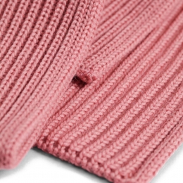 ◆당일◆25FW 골지 울 숏 머플러 로즈 핑크 SHORT SCARF LYSEROD