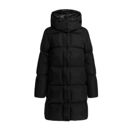 ◆당일◆25FW 리트 LITTE 로고 패치 롱 패딩자켓 블랙 1C000 20 539ZD 99B