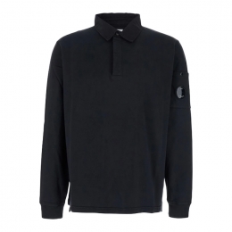 ◆당일◆25FW 렌즈 와펜 라이트 폴로 긴팔 티셔츠 블랙 19CMSS100A 002246G 999