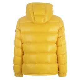 ◆당일◆25FW 마야 MAYA 로고패치 패딩 자켓 옐로우 1A536 00 68950 141
