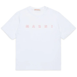 ◆키즈◆25SS 여성 로고 티셔츠 화이트 M01466 M00RF 0M100
