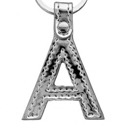 ◆당일◆26SS 로고 레터 키링 메탈실버 PUACB F63656 RAB