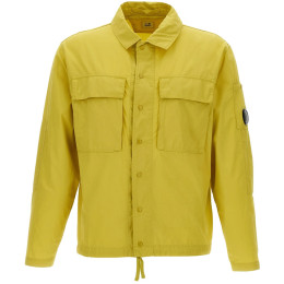 ◆당일◆25SS 렌즈 와펜 포켓 오버 셔츠 자켓 옐로우 18CMOS237A 005691G 245