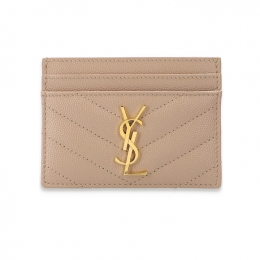 ◆당일◆26SS 금장 모노그램 마틀라세 카드지갑 베이지 423291 BOW01 2721