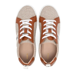 ◆키즈◆22FW 키즈 로고 레이스업 스니커즈 브라운 C19163 370