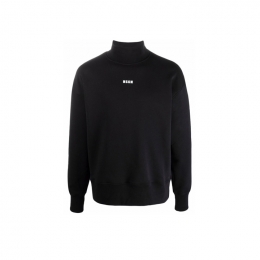 ◆15주년◆로고 프린트 모크 넥 맨투맨 블랙 2000MM508 200001 99