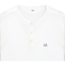 ◆12주년◆로고 프린트 헨리넥 티셔츠 화이트 10CMTS299A 005689G 103