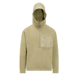 ◆당일◆22FW 백 로고 라벨 후드 기모 아노락 베이지 22CTCUF08147 A06455 903