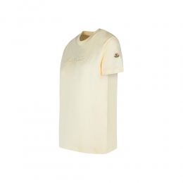 ◆당일◆26SS 로고 패치 티셔츠 아이보리 8C000 21 89AUO 037