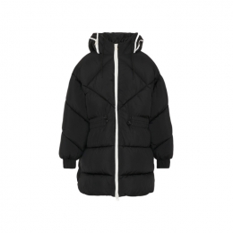 ◆키즈◆키즈 후드 지퍼 소프트 나일론 푸퍼 자켓 블랙 F5MSJGPF005 110