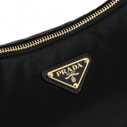 ◆당일◆26SS 금장로고 드뮈룬 나일론 체인 숄더백 블랙 1BH222 R064 F0002