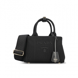 26SS 자르디니에르 코튼 캔버스 미니 숄더&토트백 블랙 1BA038 2CYA F0002