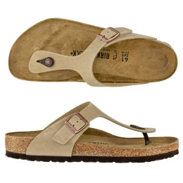 ◆당일◆24SS 지제 GIZEH 레귤러핏 샌들 타바코 브라운 0943811 TABACCO BROWN