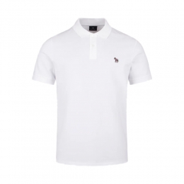 26SS 지브라 와펜 반팔 폴로 티셔츠 화이트 M2R 183K PZEBRA 01