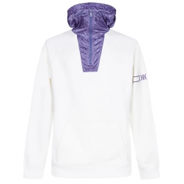 ◆12주년◆오블리크 로고 후드티 화이트 113J406A0531 084