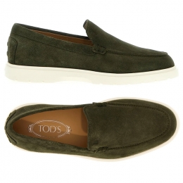 ◆당일◆25FW 페블탭 스웨이드 로퍼 그린 XXM59K00040 RE0 V813