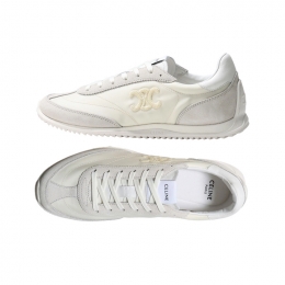 ◆당일◆26SS 트리오페 레이서 레이스업 로우 스니커즈 바닐라 364365257C 01VA