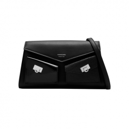 ◆당일◆25FW 멀티 포켓 허그 미니 숄더백 블랙 22-0916 0785902