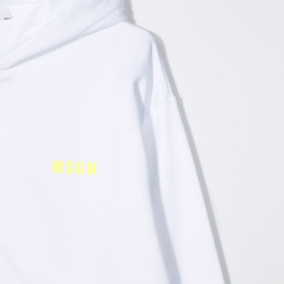 ◆키즈◆21FW 키즈 로고 프린트 집업 후디 화이트 MS027894 001