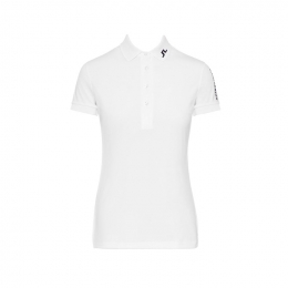 ◆당일◆25FW 여성 투어 TOUR 테크 카라 티셔츠 화이트 GWJT06332 0000