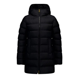 ◆키즈◆25FW 키즈 바엔드 BAREND 로고 패치 패딩자켓 블랙 1C000 03 53A5E 999