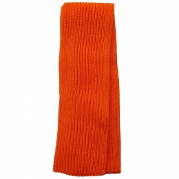 ◆당일◆23FW 골지 울 숏 머플러 오렌지 SHORT SCARF ORANGE