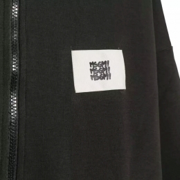 ◆키즈◆여성 인터락 후드집업 워시드블랙 S6MSJBZH225 MS040