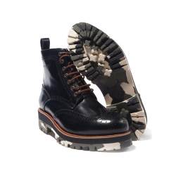 ◆14주년◆카모 아웃솔 레더 앵글부츠 S14 AB102 V249 2124